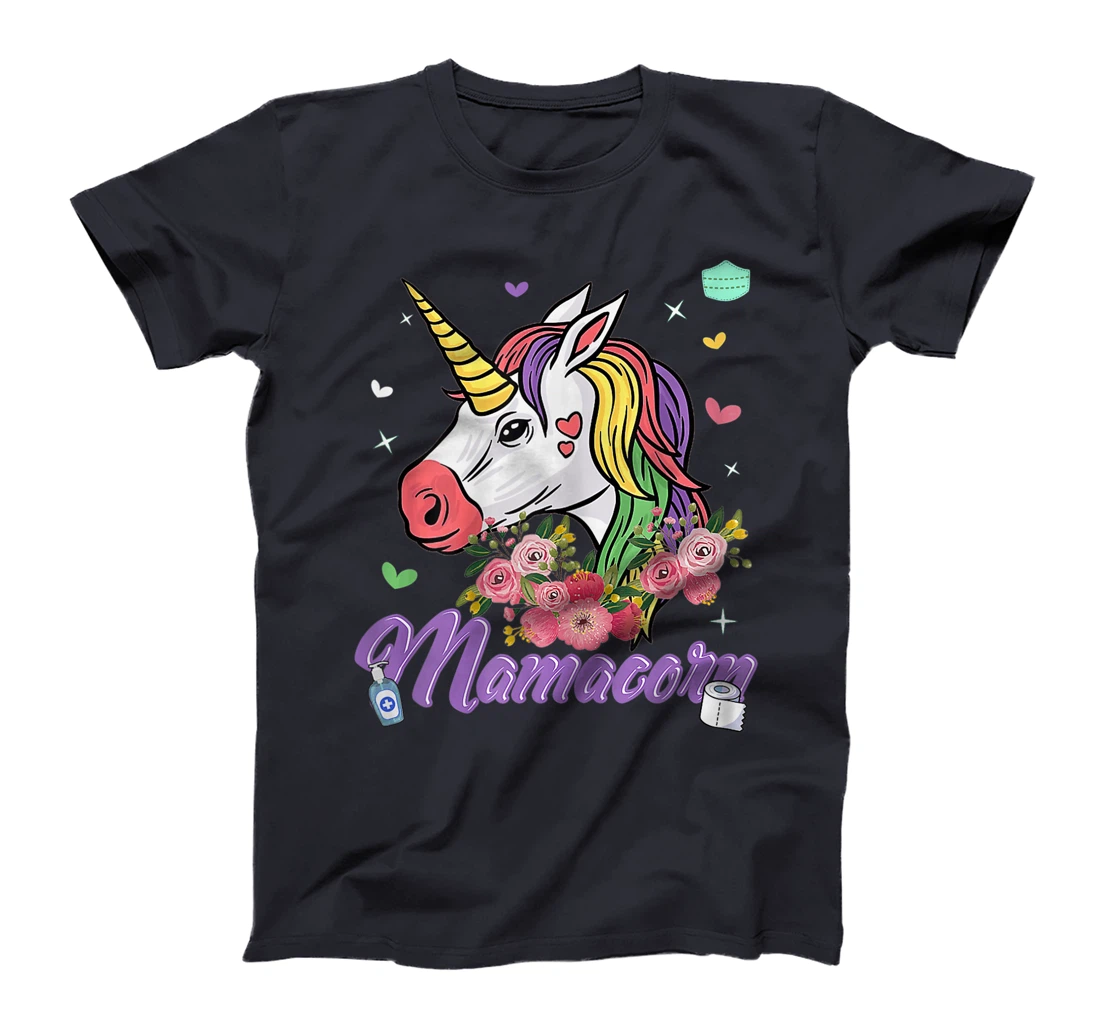 Womens Unicorn Tshirts for Women Plus Size Floral Graphic T-Shirt