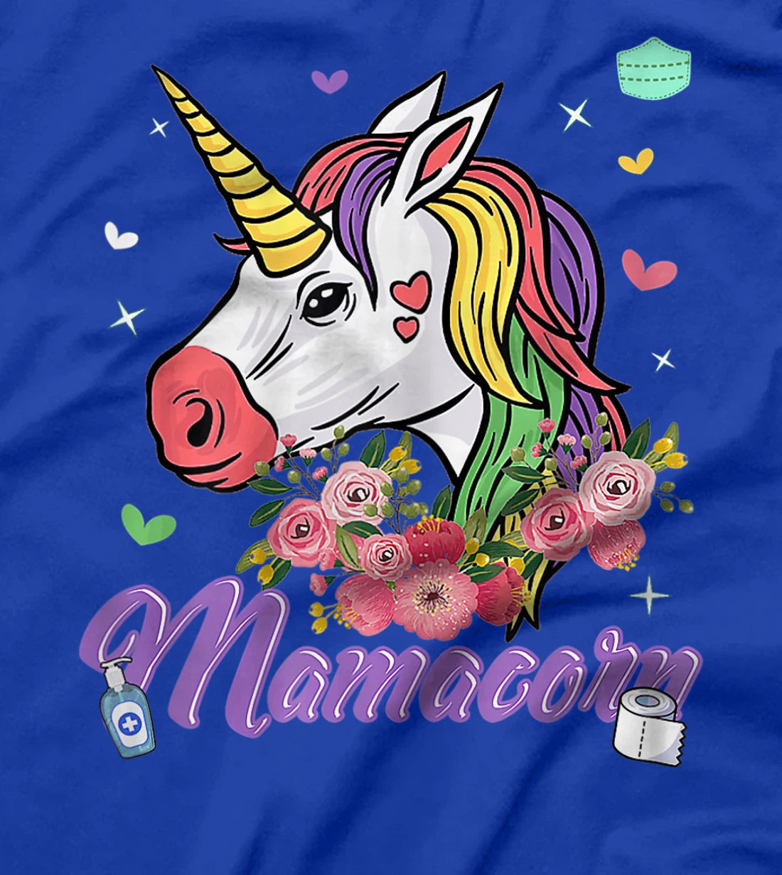 Womens Unicorn Tshirts for Women Plus Size Floral Graphic T-Shirt