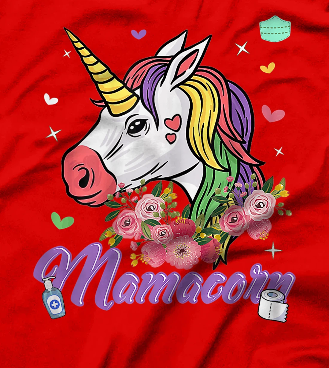 Womens Unicorn Tshirts for Women Plus Size Floral Graphic T-Shirt