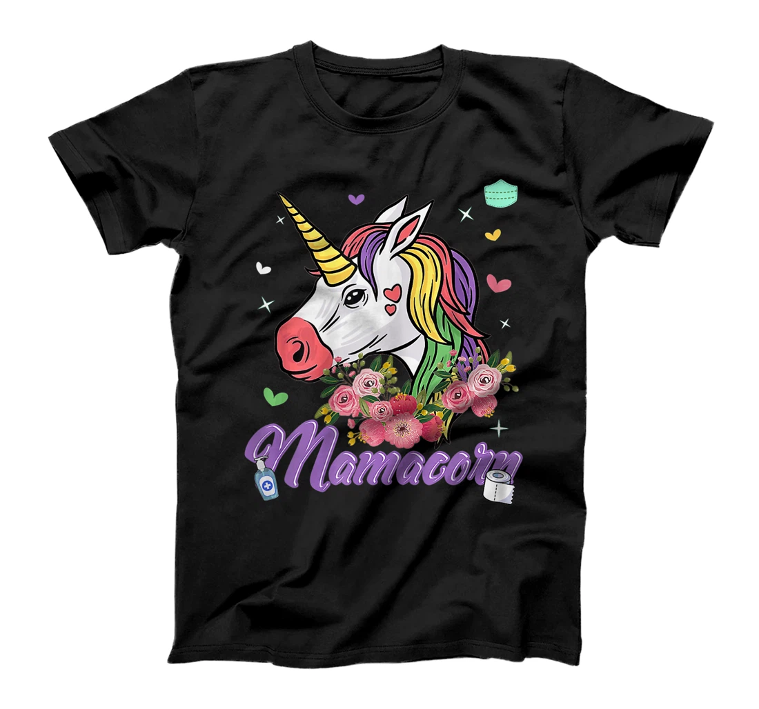 Womens Unicorn Tshirts for Women Plus Size Floral Graphic T-Shirt