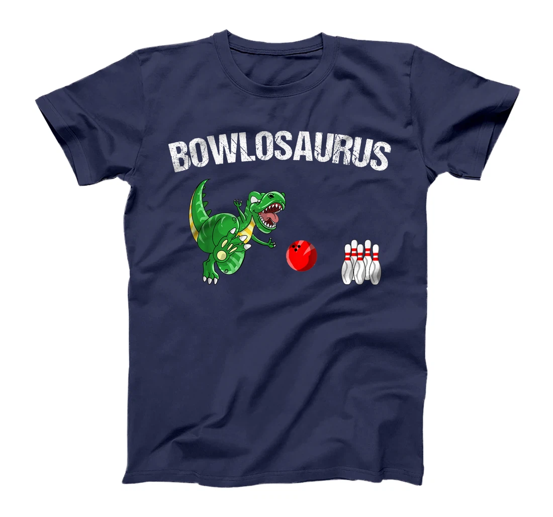 Funny Bowlosaurus | Cool Dino Bowler Sports Bowling Kid Gift T-Shirt