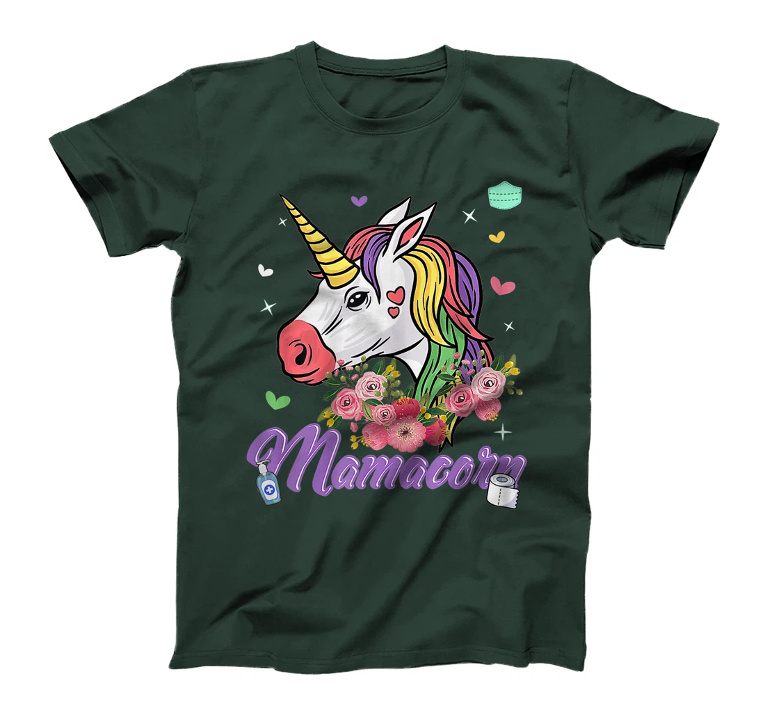 Womens Unicorn Tshirts for Women Plus Size Floral Graphic T-Shirt