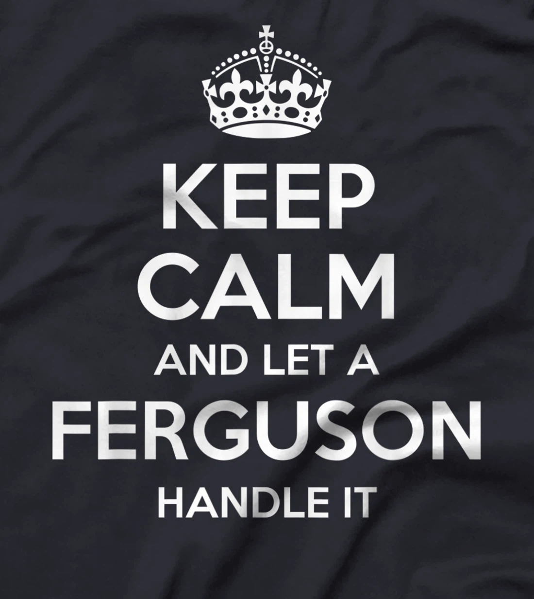 FERGUSON Funny Surname Family Tree Birthday Reunion Gift T-Shirt