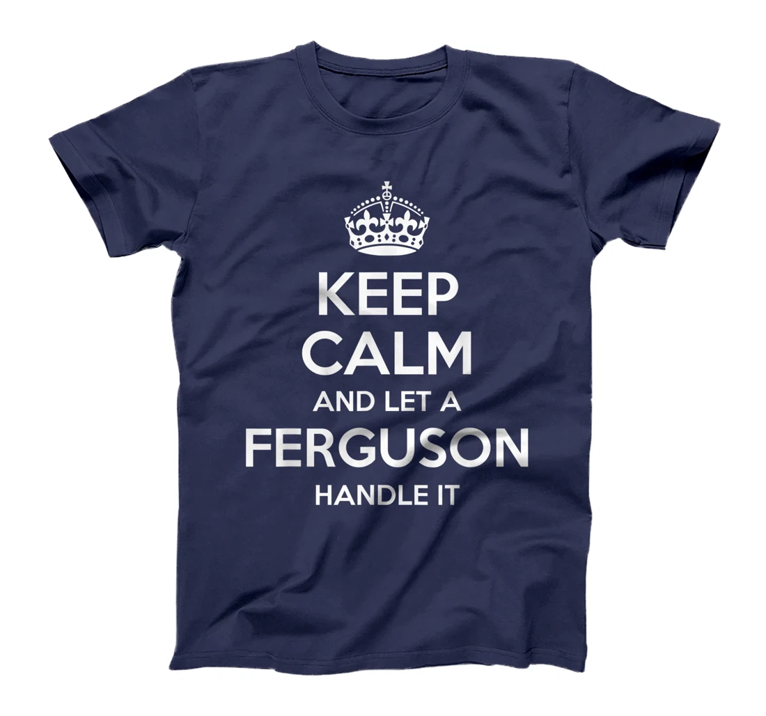 FERGUSON Funny Surname Family Tree Birthday Reunion Gift T-Shirt