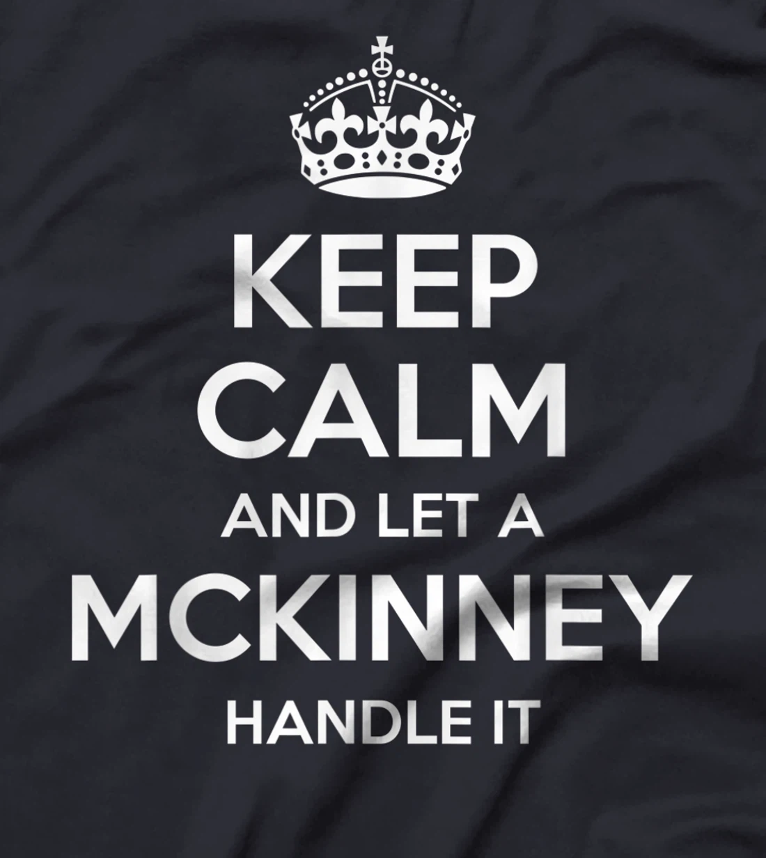 MCKINNEY Funny Surname Family Tree Birthday Reunion Gift T-Shirt