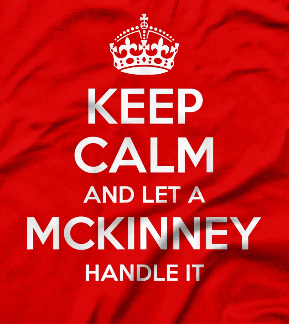 MCKINNEY Funny Surname Family Tree Birthday Reunion Gift T-Shirt