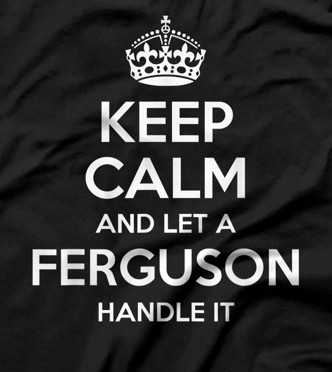 FERGUSON Funny Surname Family Tree Birthday Reunion Gift T-Shirt