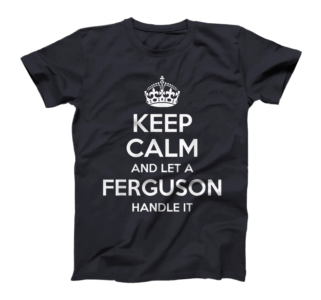 FERGUSON Funny Surname Family Tree Birthday Reunion Gift T-Shirt