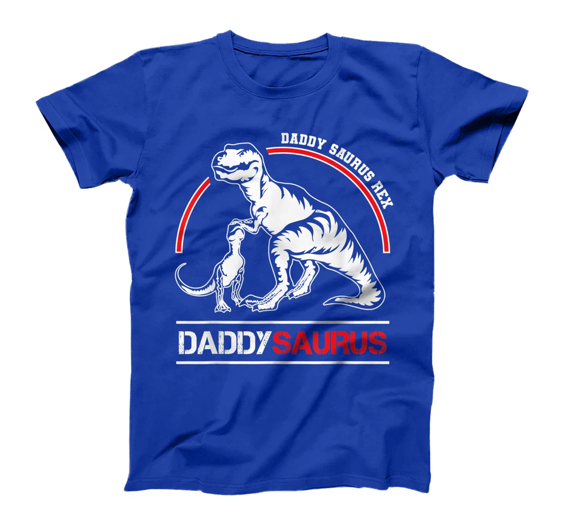 Mens Daddysaurus Rex Fathers Day present T rex Daddy Saurus Men T-Shirt