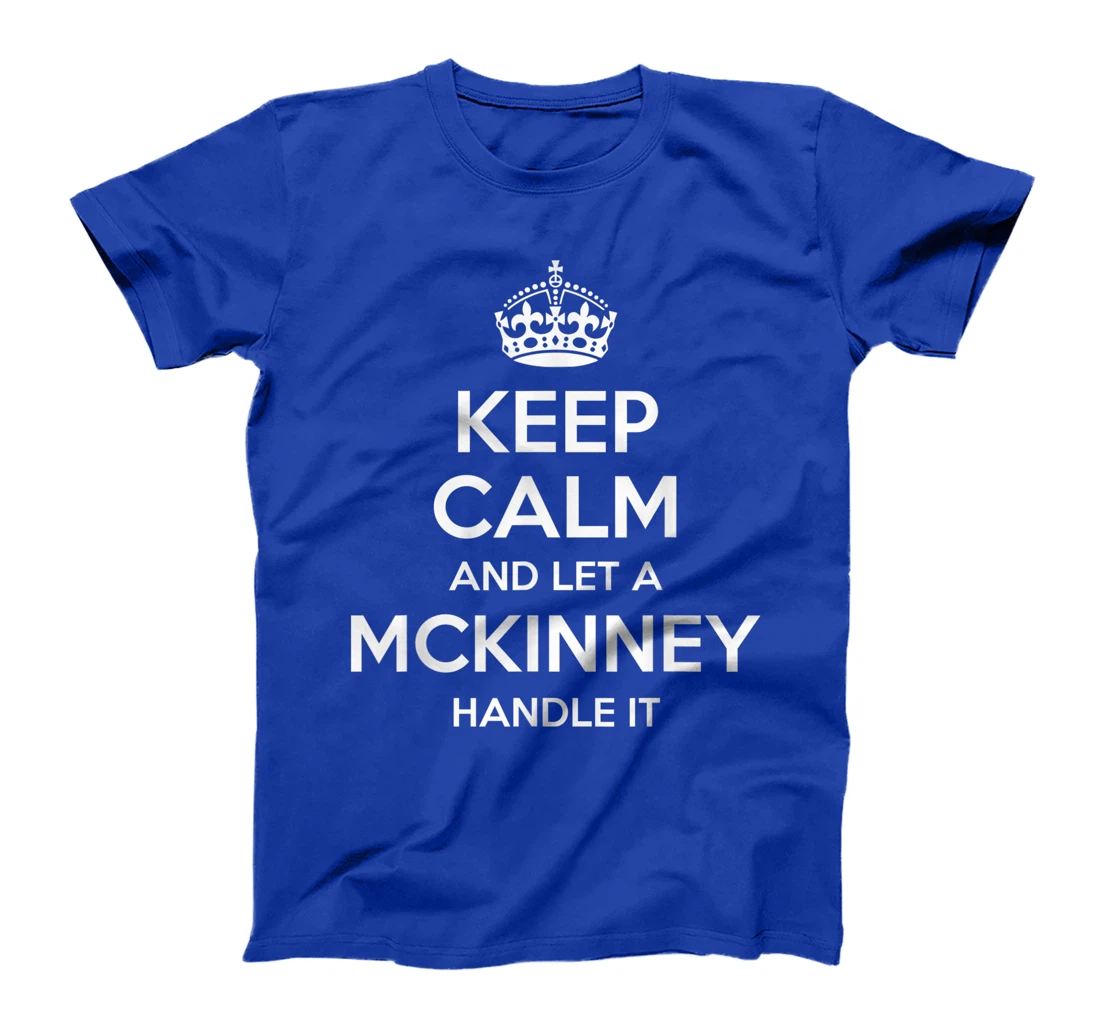 MCKINNEY Funny Surname Family Tree Birthday Reunion Gift T-Shirt