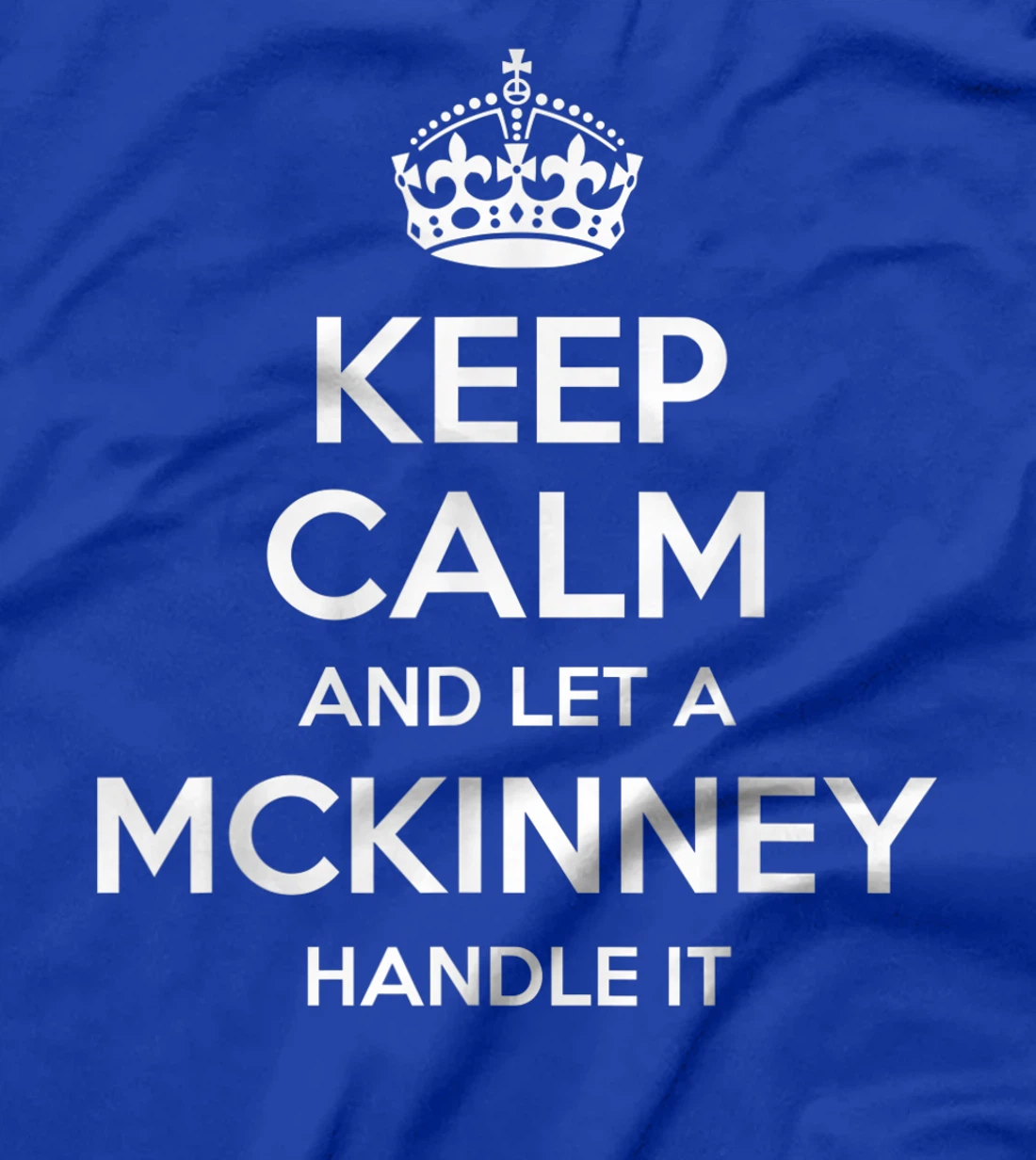 MCKINNEY Funny Surname Family Tree Birthday Reunion Gift T-Shirt