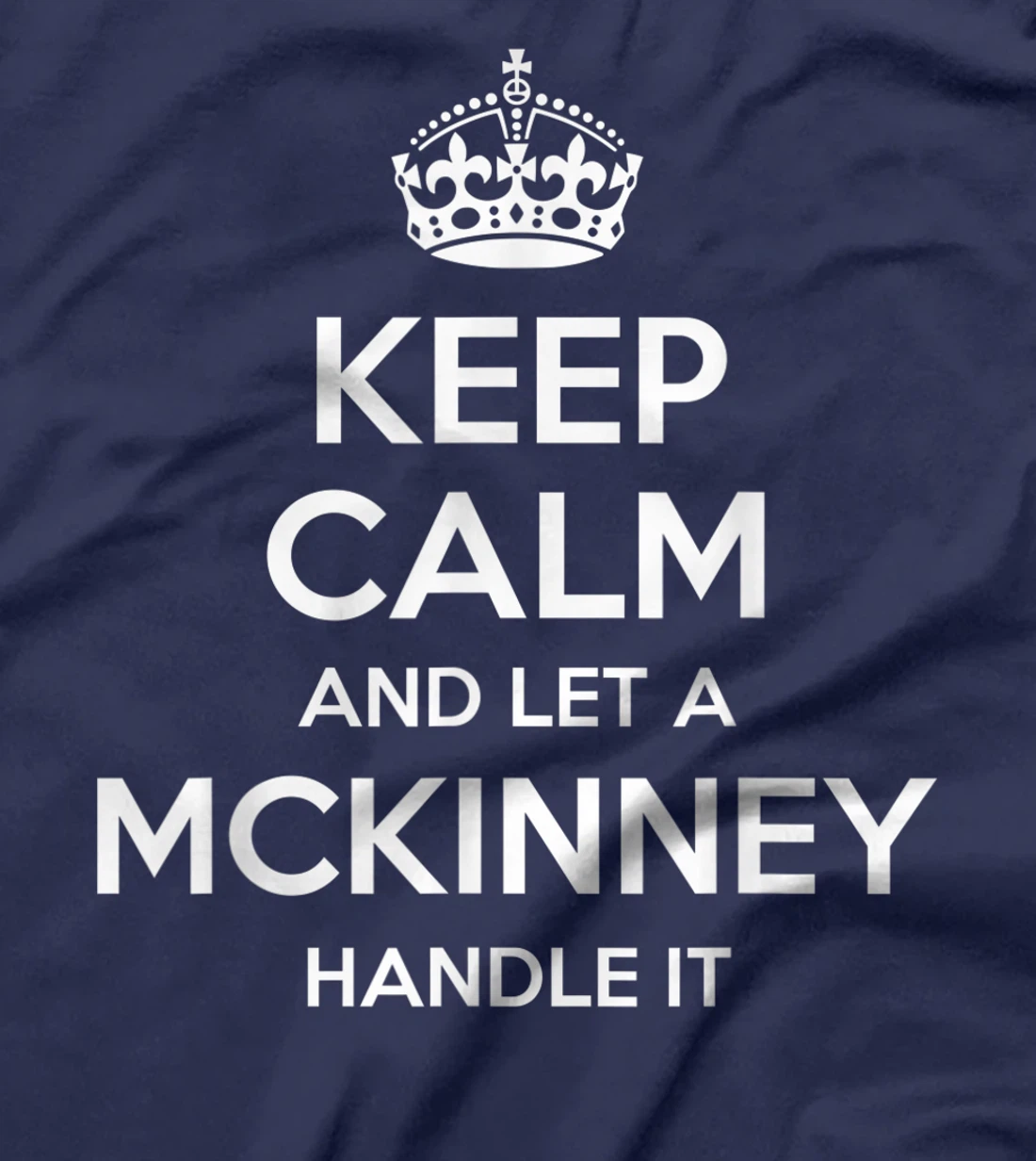 MCKINNEY Funny Surname Family Tree Birthday Reunion Gift T-Shirt