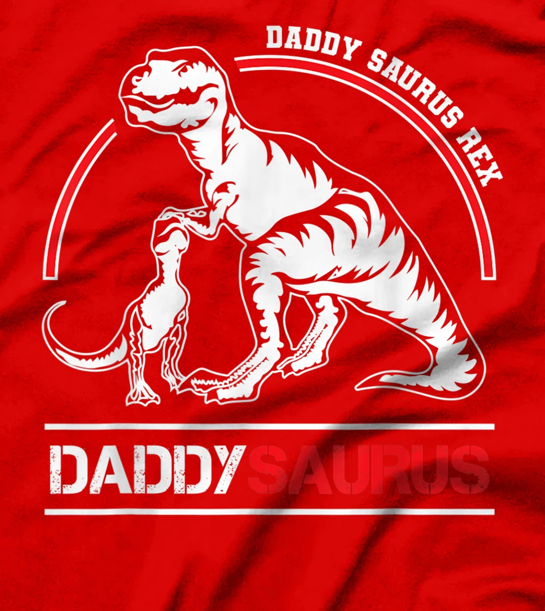 Mens Daddysaurus Rex Fathers Day present T rex Daddy Saurus Men T-Shirt