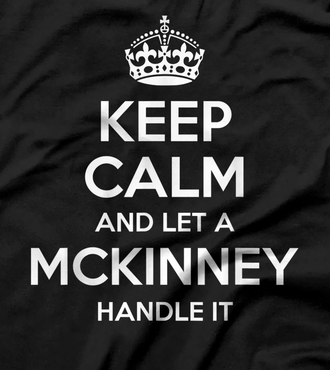 MCKINNEY Funny Surname Family Tree Birthday Reunion Gift T-Shirt