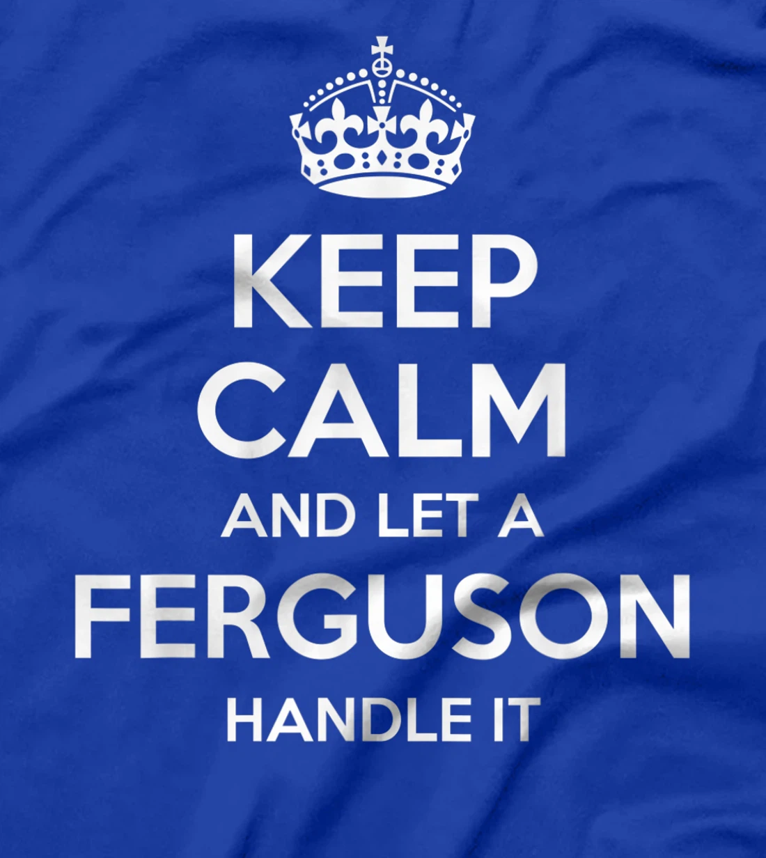 FERGUSON Funny Surname Family Tree Birthday Reunion Gift T-Shirt