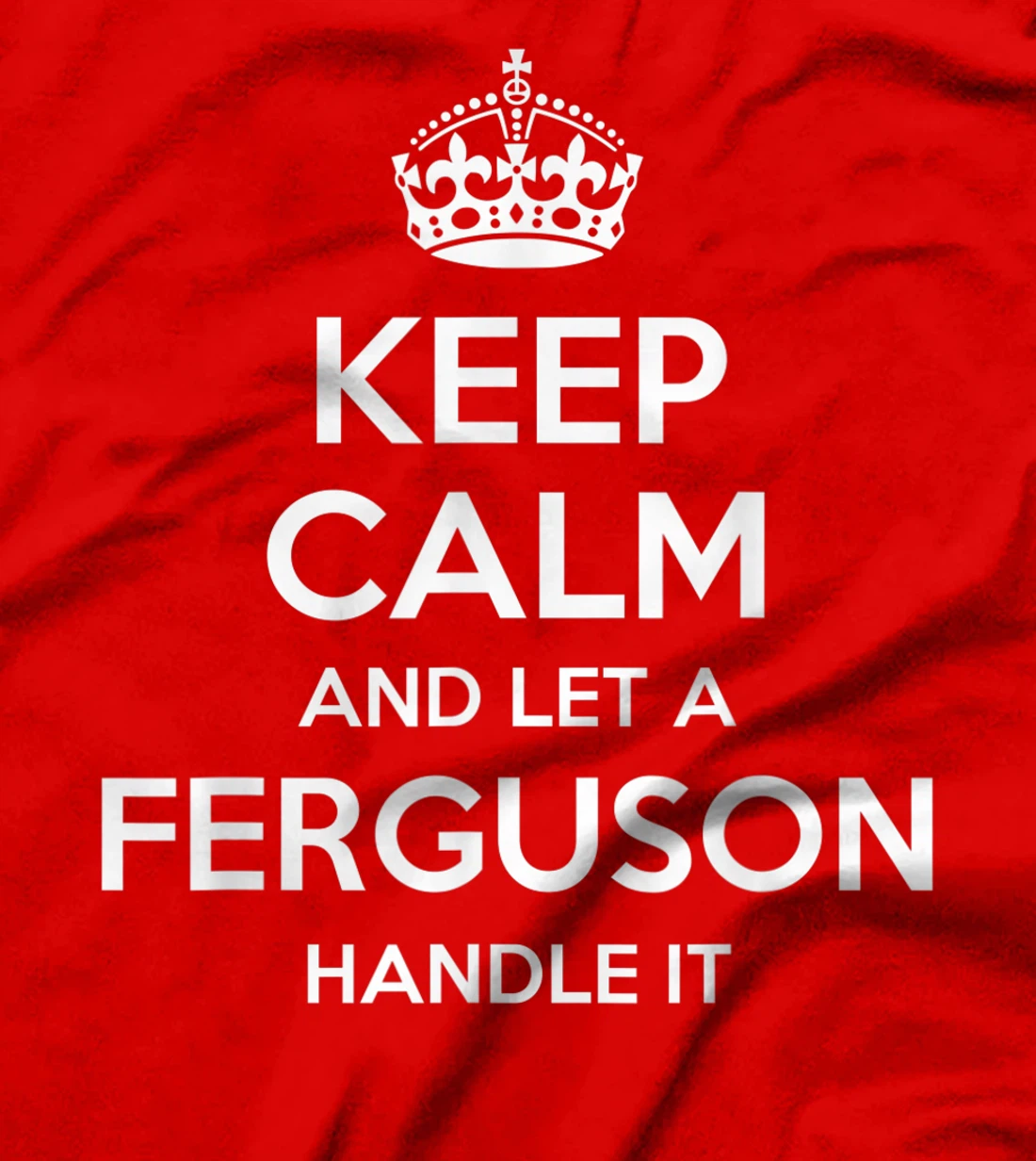 FERGUSON Funny Surname Family Tree Birthday Reunion Gift T-Shirt