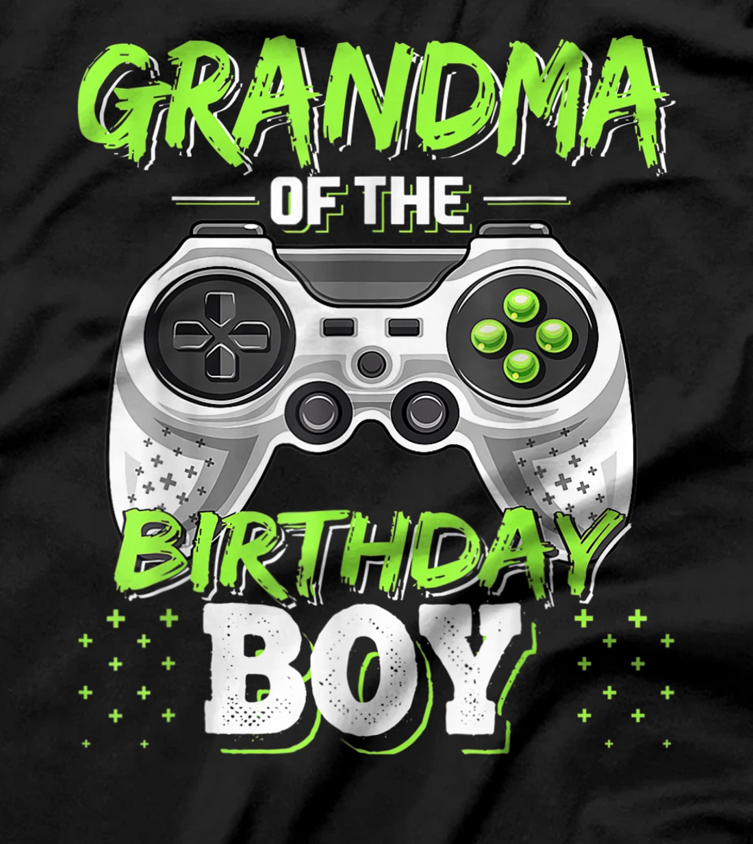 Grandma Of The Birthday Boy Matching Video Game Birthday T-Shirt