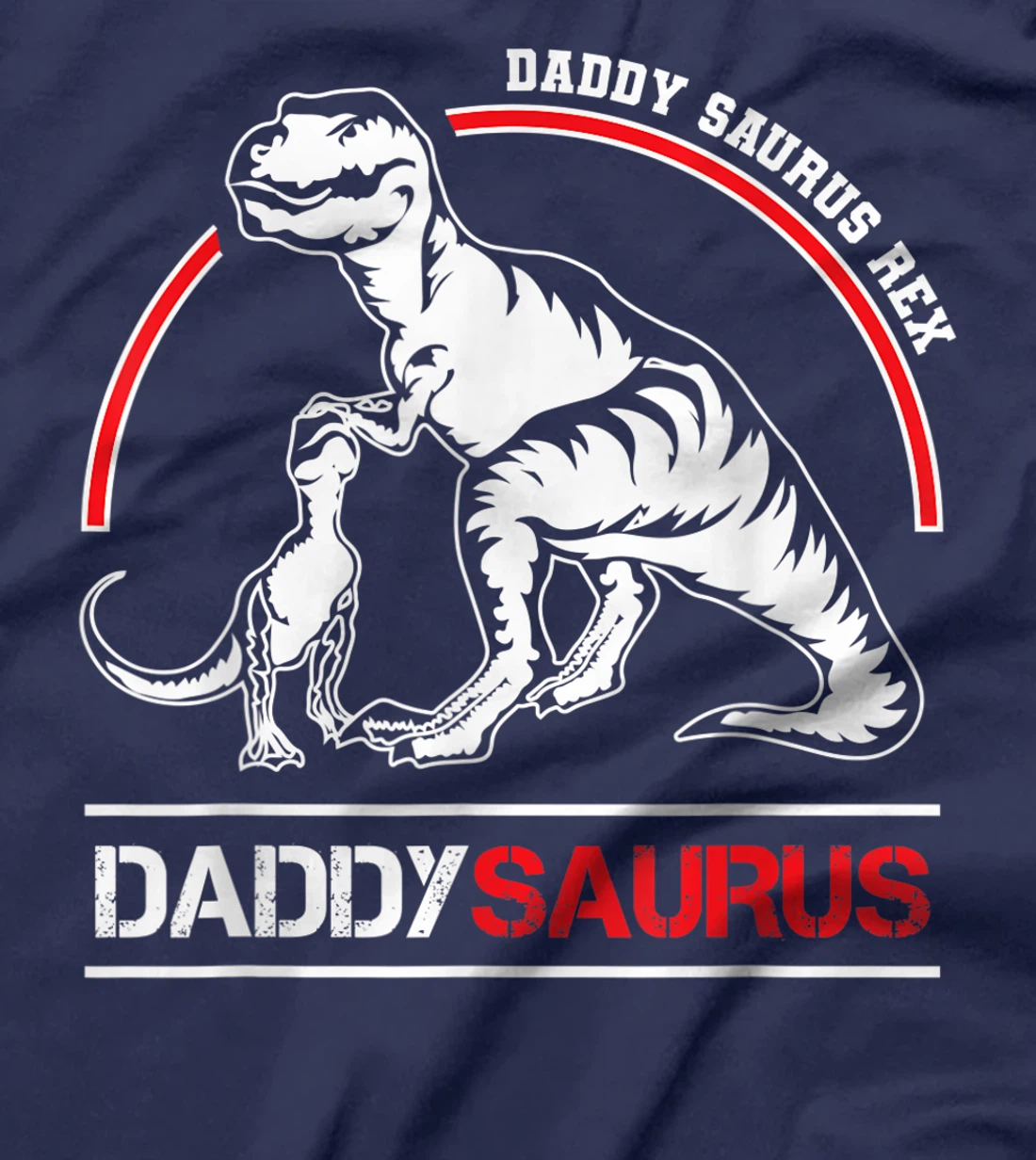 Mens Daddysaurus Rex Fathers Day present T rex Daddy Saurus Men T-Shirt