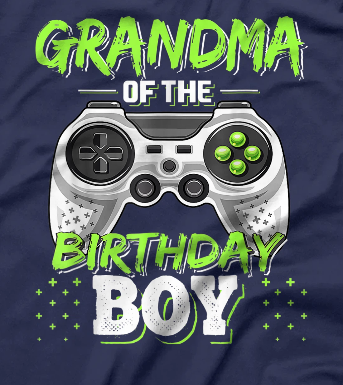 Grandma Of The Birthday Boy Matching Video Game Birthday T-Shirt