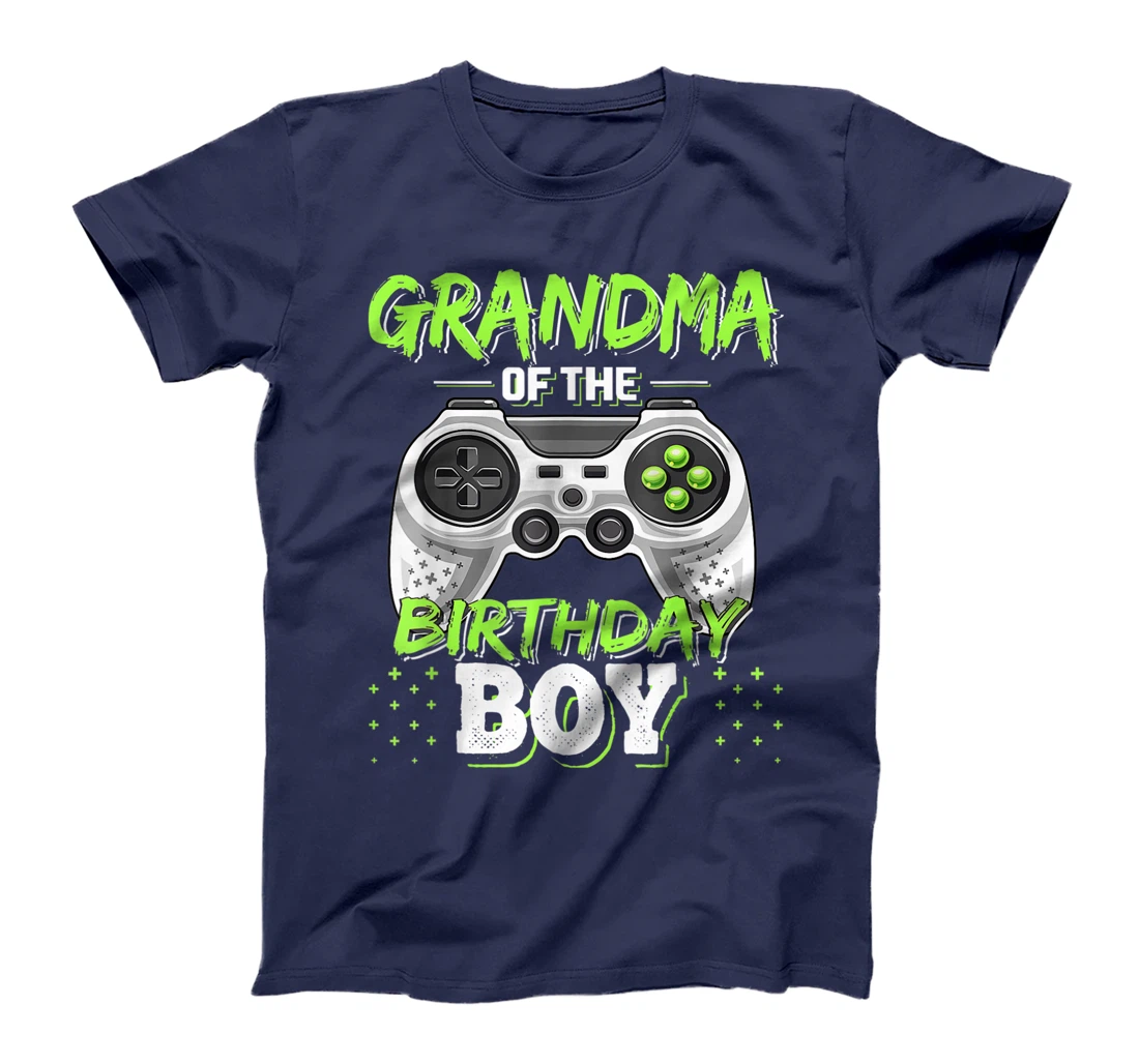 Grandma Of The Birthday Boy Matching Video Game Birthday T-Shirt