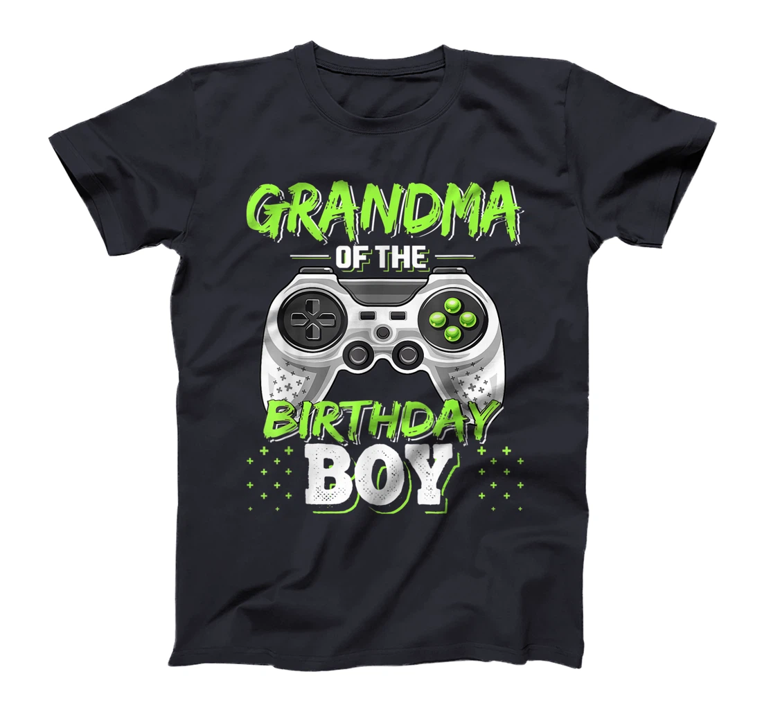 Grandma Of The Birthday Boy Matching Video Game Birthday T-Shirt