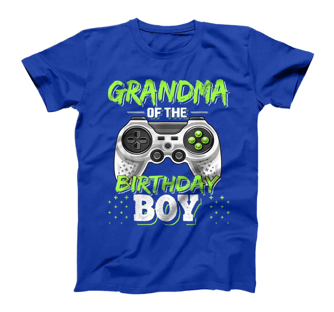 Grandma Of The Birthday Boy Matching Video Game Birthday T-Shirt