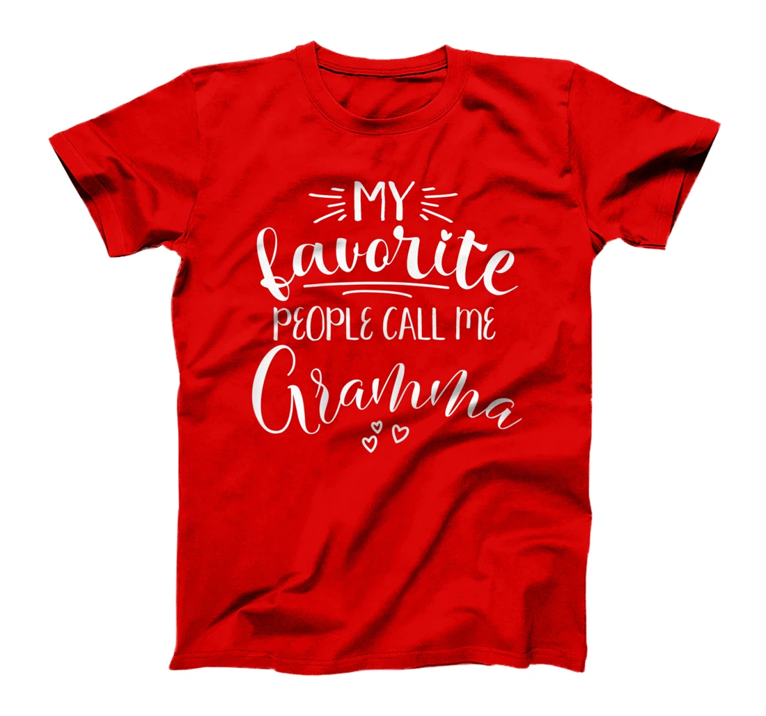 Womens My Favorite People Call Me Gramma T-Shirt