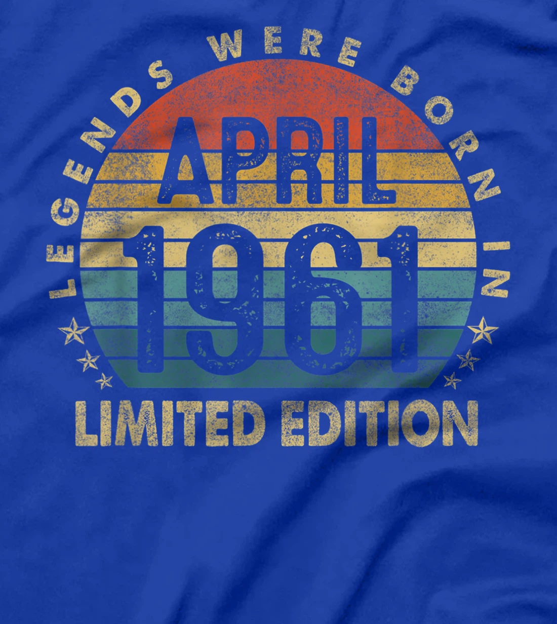 Gift 60 Years Old Legends April 1961 60th Birthday Gifts T-Shirt
