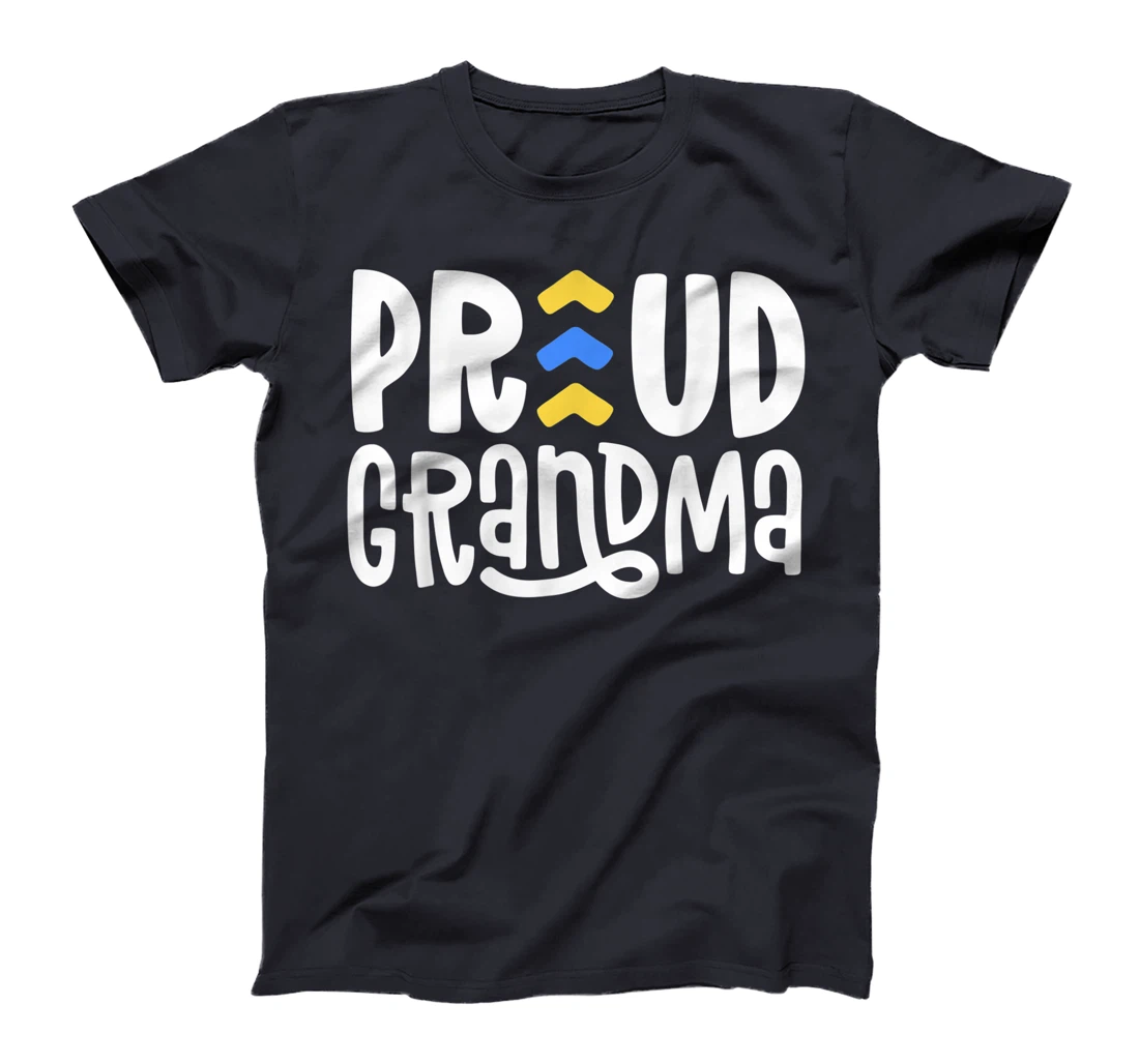 Down Syndrome Shirts Grandma Awareness Gift Lucky Arrows T-Shirt
