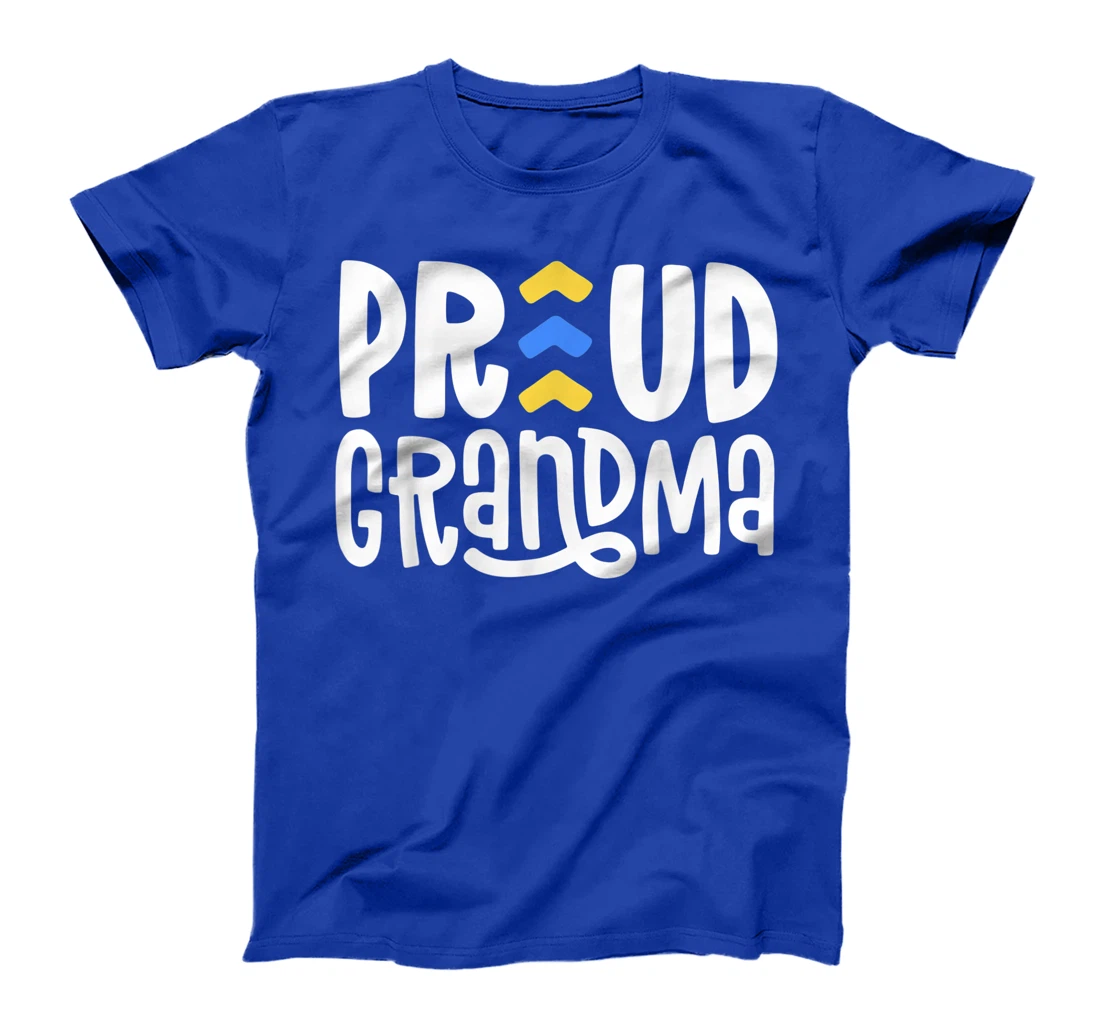 Down Syndrome Shirts Grandma Awareness Gift Lucky Arrows T-Shirt