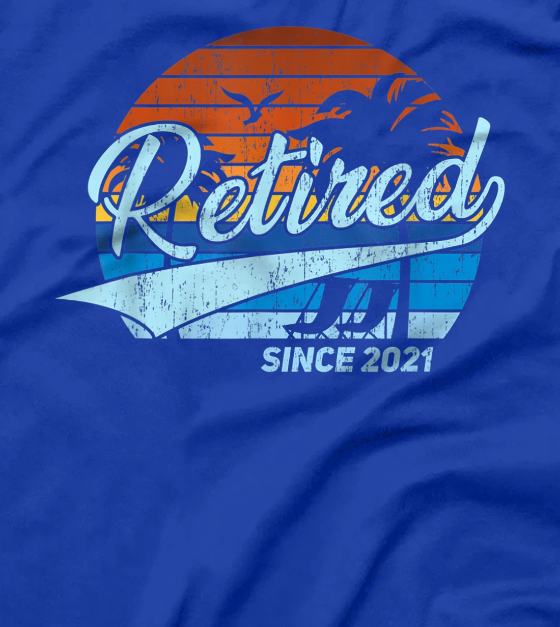 Vintage Sun Island Retired Since 2021 Graphic T-Shirt
