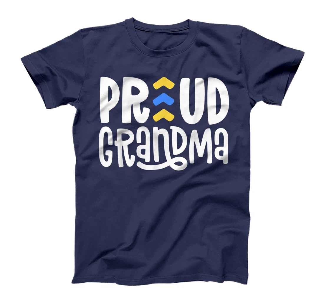 Down Syndrome Shirts Grandma Awareness Gift Lucky Arrows T-Shirt