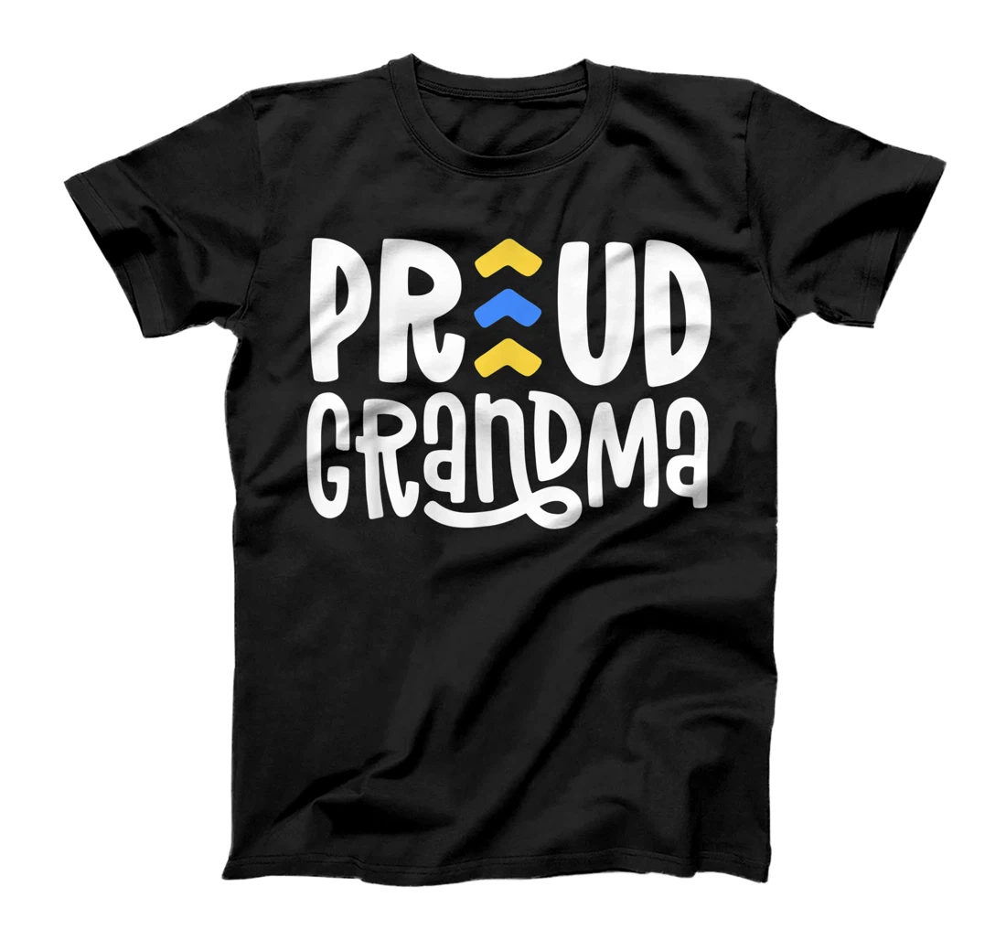 Down Syndrome Shirts Grandma Awareness Gift Lucky Arrows T-Shirt