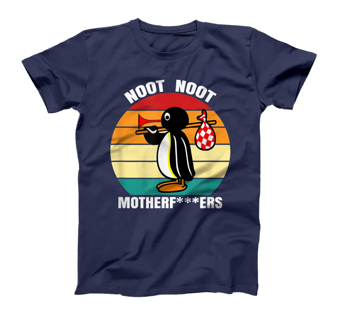 Pingu Penguin Noot Noot Mother Vintage Gift Idea T-Shirt