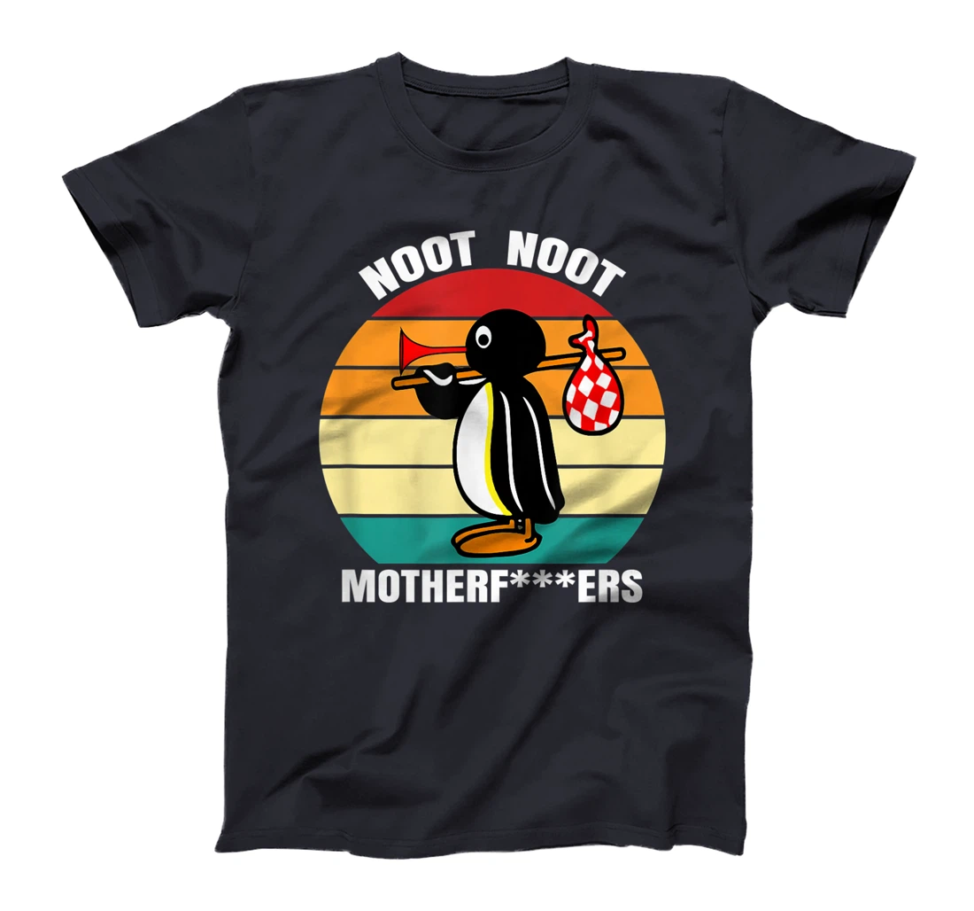Pingu Penguin Noot Noot Mother Vintage Gift Idea T-Shirt