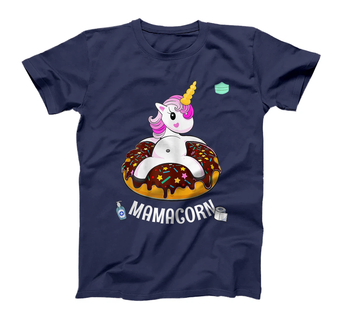 Womens Sweet & Cute Unicorn Donut Shirt T-Shirt