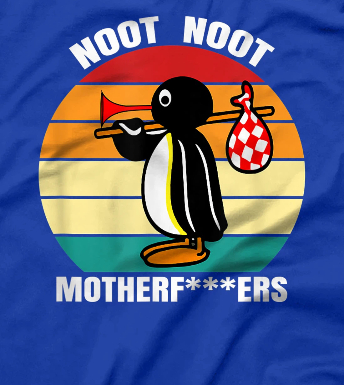 Pingu Penguin Noot Noot Mother Vintage Gift Idea T-Shirt