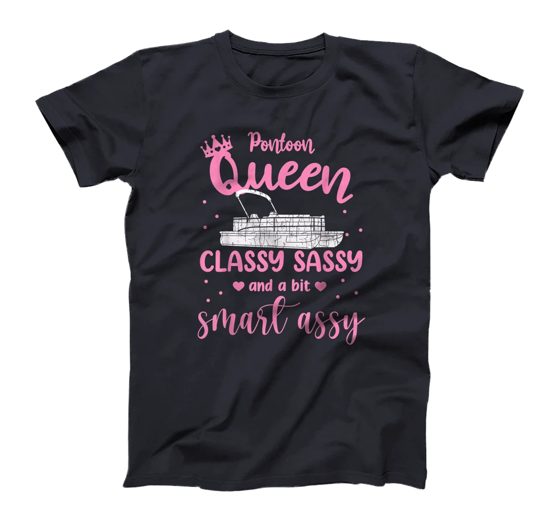 Pontoon Queen T Shirt For Women Pontoon Queen T-Shirt