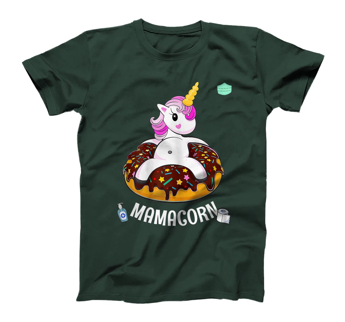 Womens Sweet & Cute Unicorn Donut Shirt T-Shirt