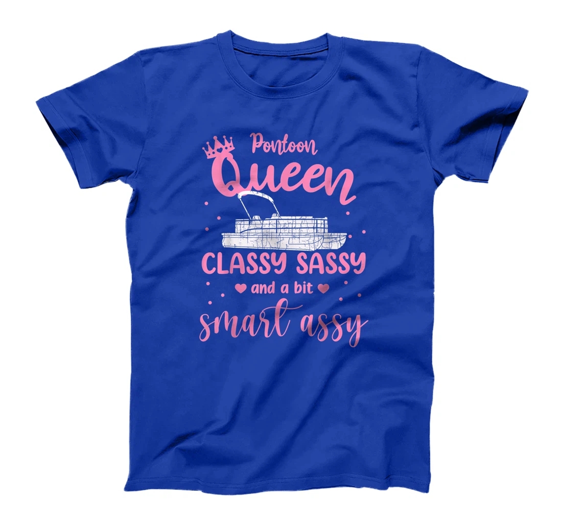 Pontoon Queen T Shirt For Women Pontoon Queen T-Shirt