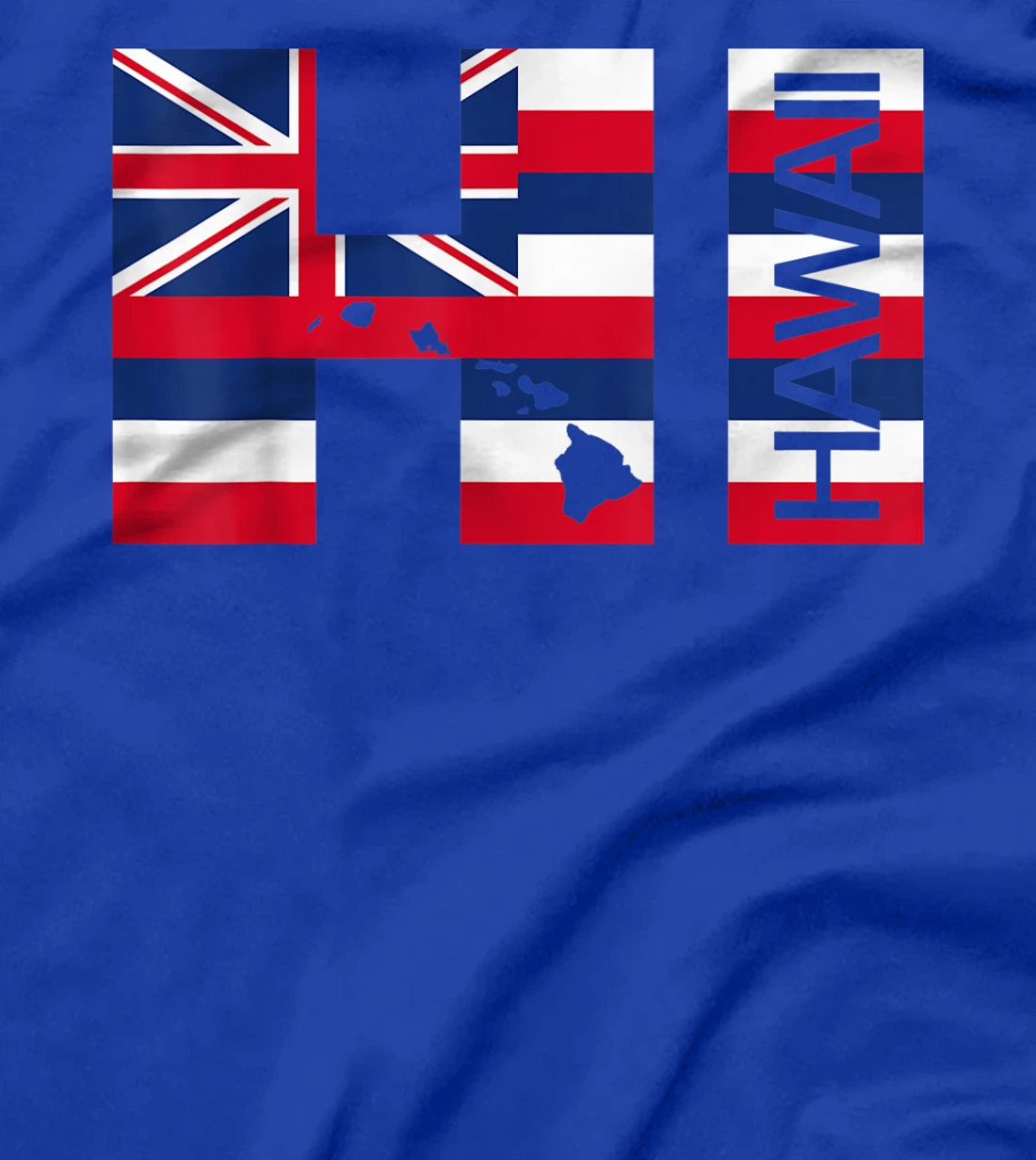 Hawaiian Islands Hawaiian Flag T-Shirt