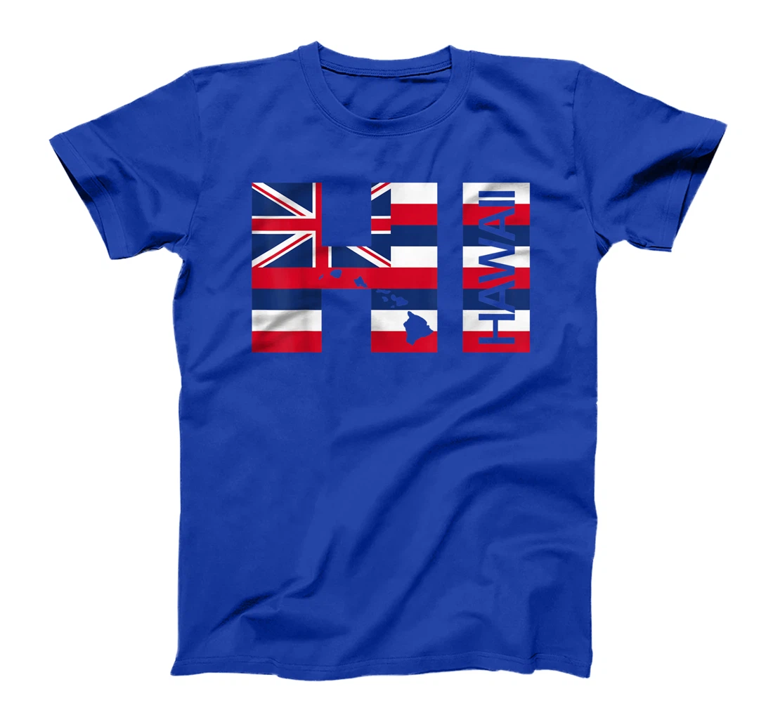 Hawaiian Islands Hawaiian Flag T-Shirt