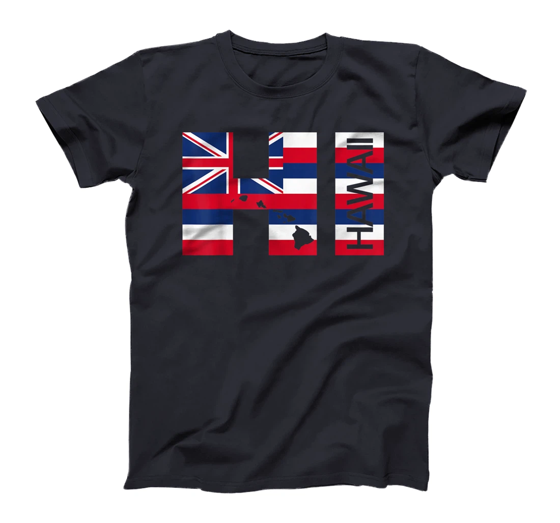 Hawaiian Islands Hawaiian Flag T-Shirt