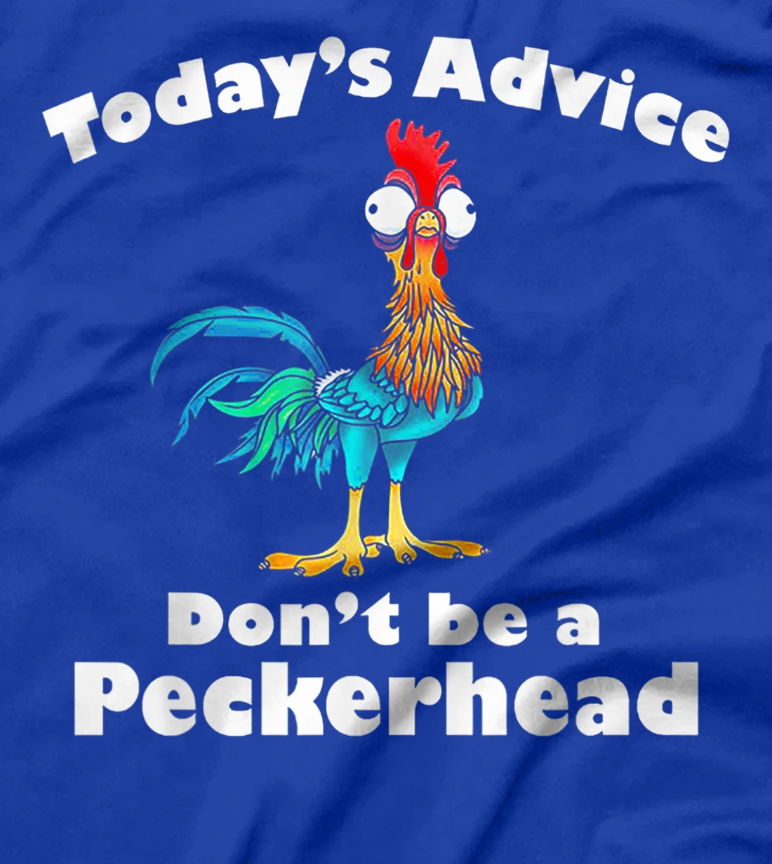 Today's Advice Don't Be A Peckerhead T-Shirt