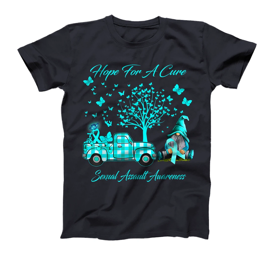 Hope For A Cure Sexual Assault Awareness Gifts T-Shirt