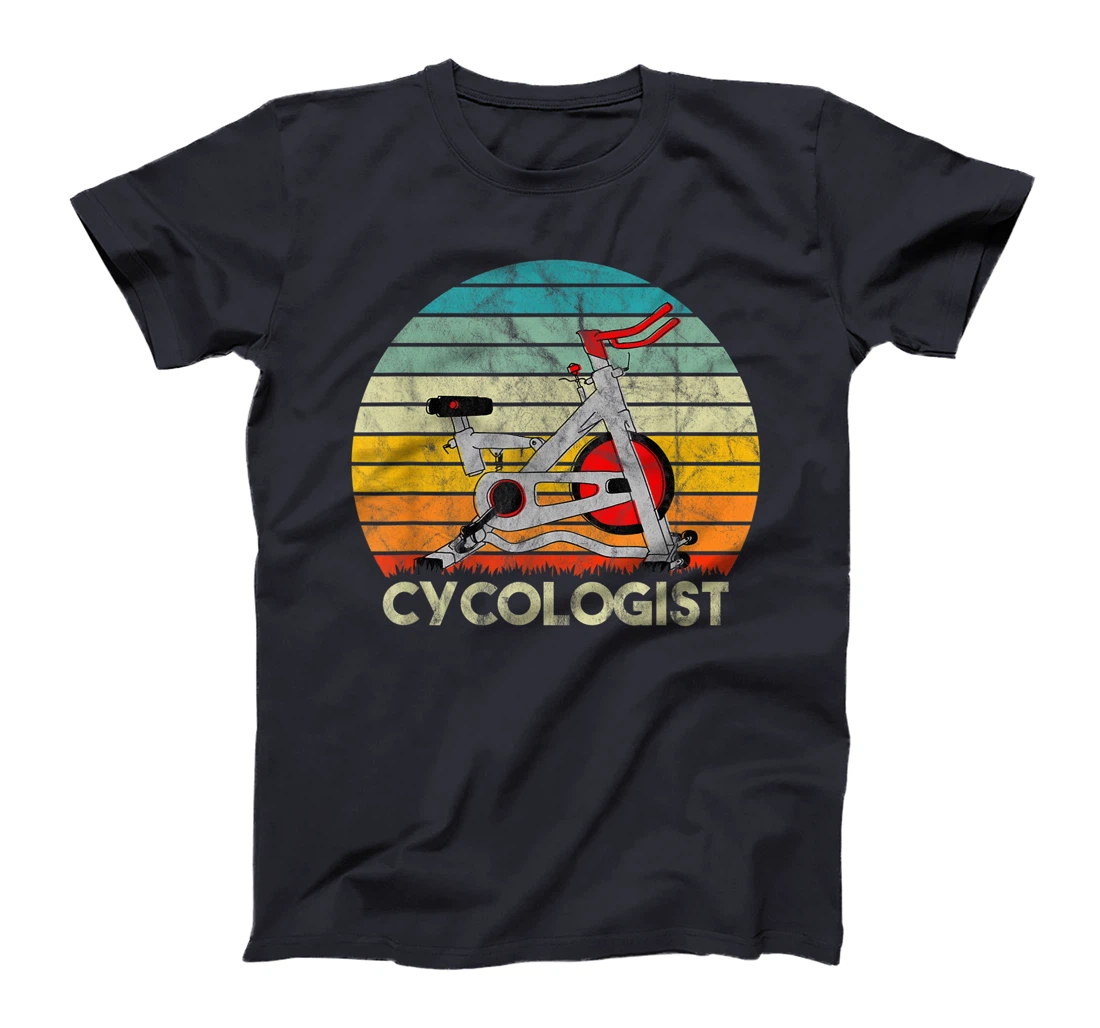 Cycologist Tshirt Indoor Cycling Bike Stationary Exercise T-Shirt