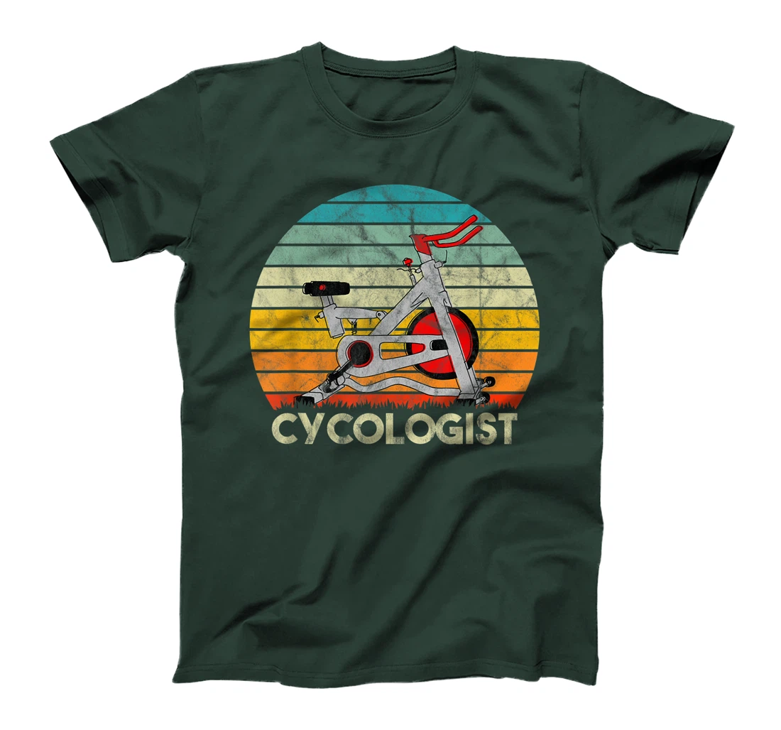 Cycologist Tshirt Indoor Cycling Bike Stationary Exercise T-Shirt