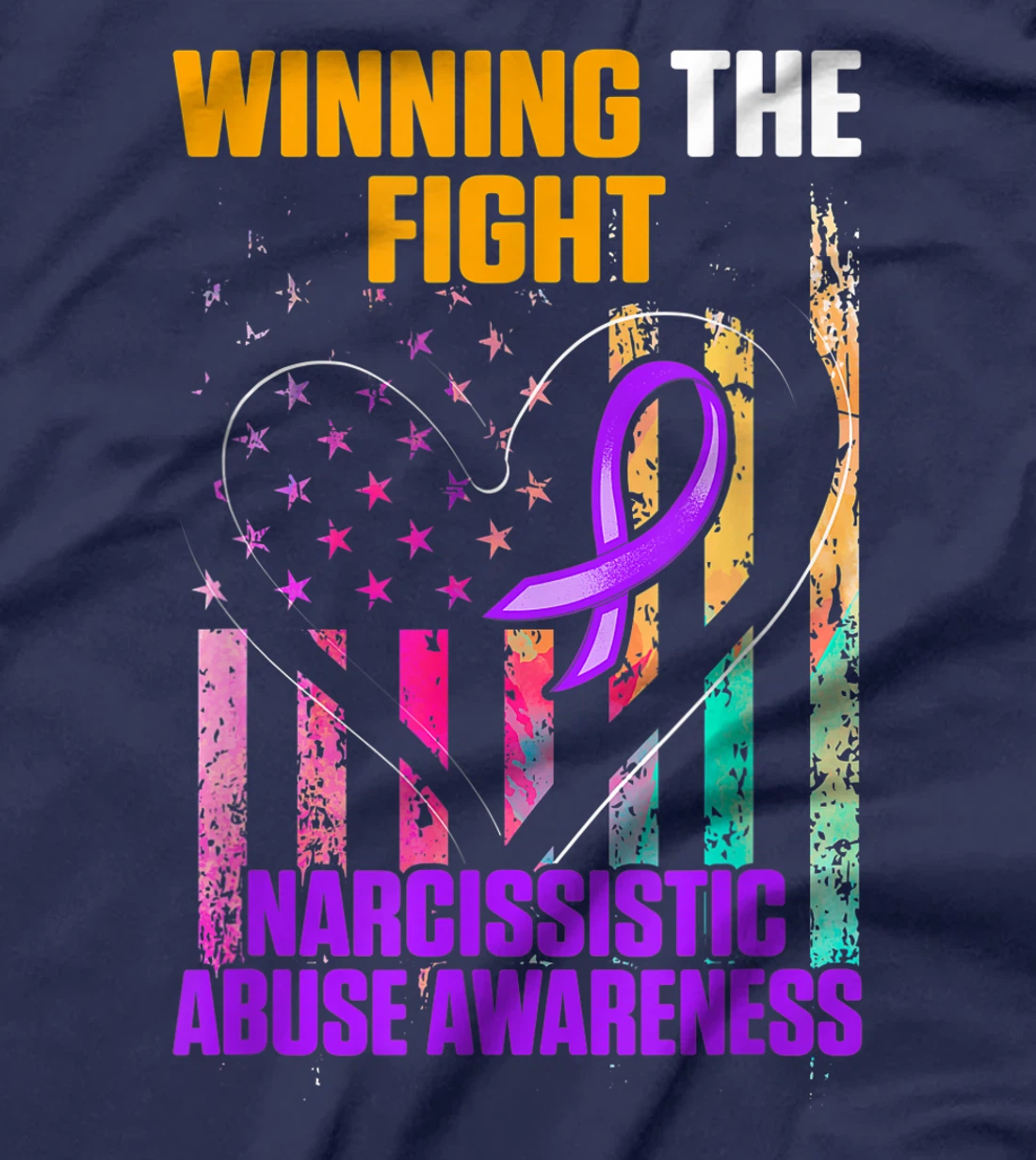 World Narcissistic Abuse Awareness Appreciation Survivor T-Shirt