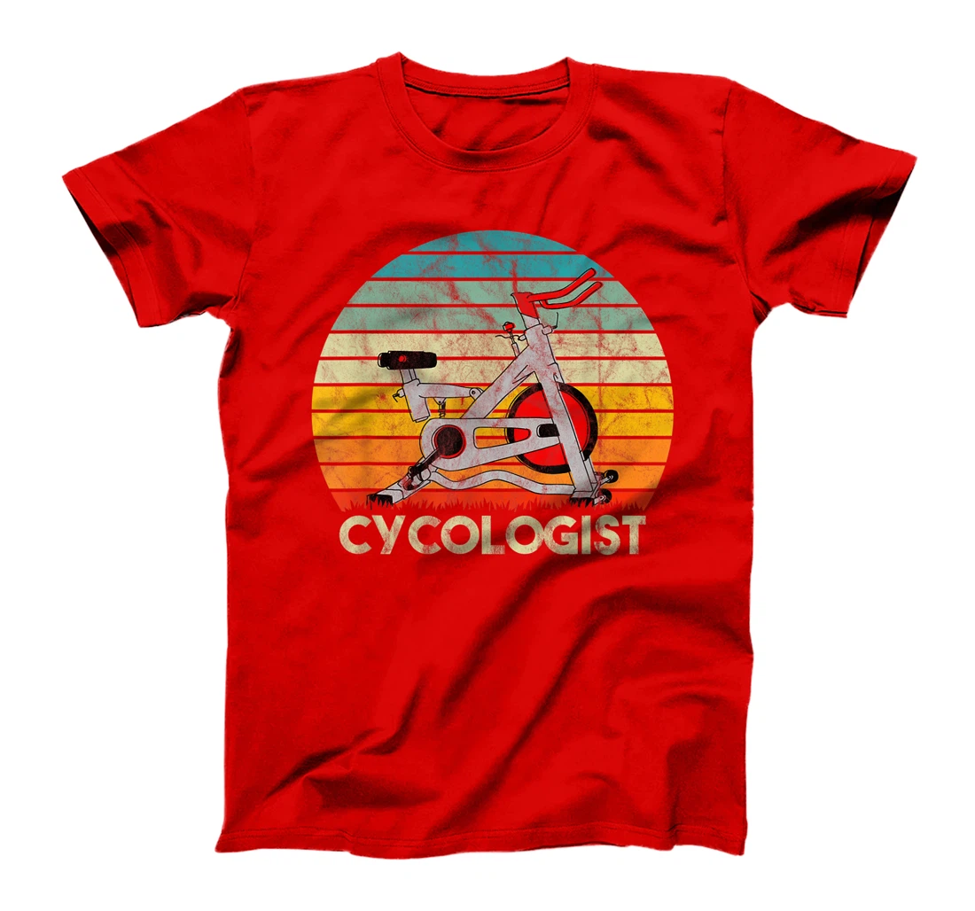 Cycologist Tshirt Indoor Cycling Bike Stationary Exercise T-Shirt