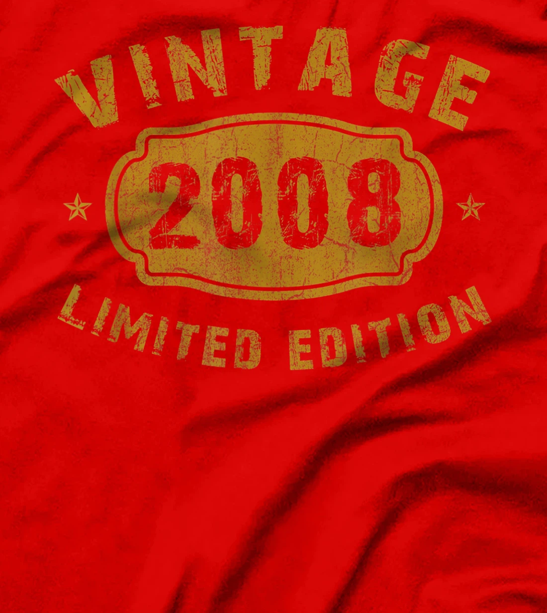 13 years old 13th Birthday Anniversary Limited Edition 2008 T-Shirt